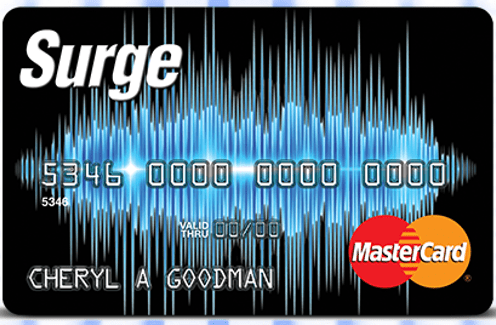 Surge Master Card instant approval credit cards