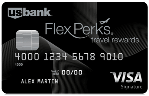 U.S. Bank FlexPerks® Travel Rewards Visa Signature® - us bank travel card