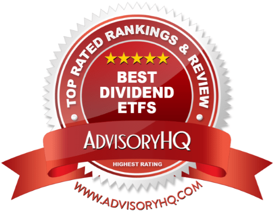 Best Dividend ETFs Red Award Emblem