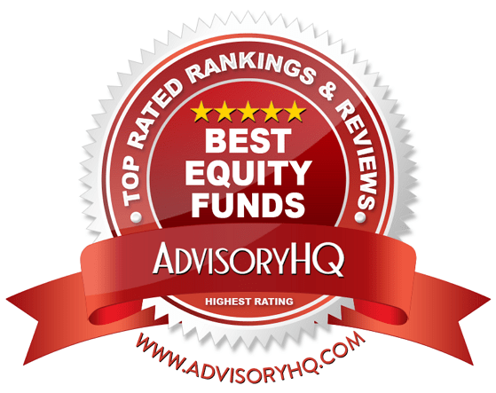 Best Equity Funds Red Award Emblem