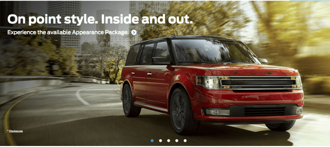 Ford Flex - best vehicle for family of 6