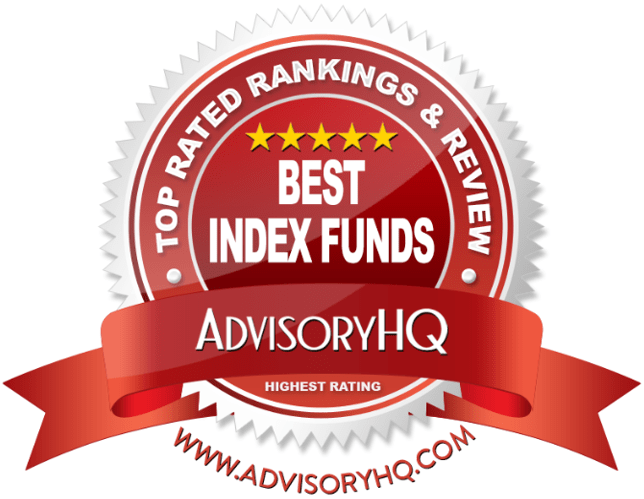 Best Index Funds Red Award Emblem