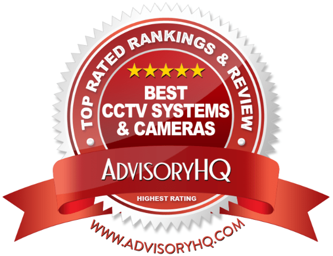 Best CCTV Systems & Cameras Red Award Emblem