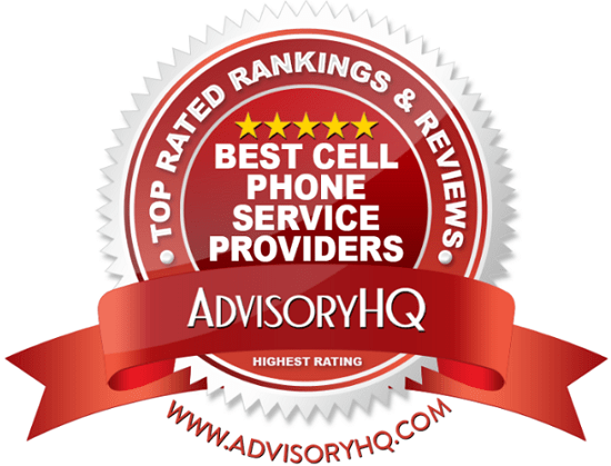 Best Cellphone Service Providers Red Emblem Award