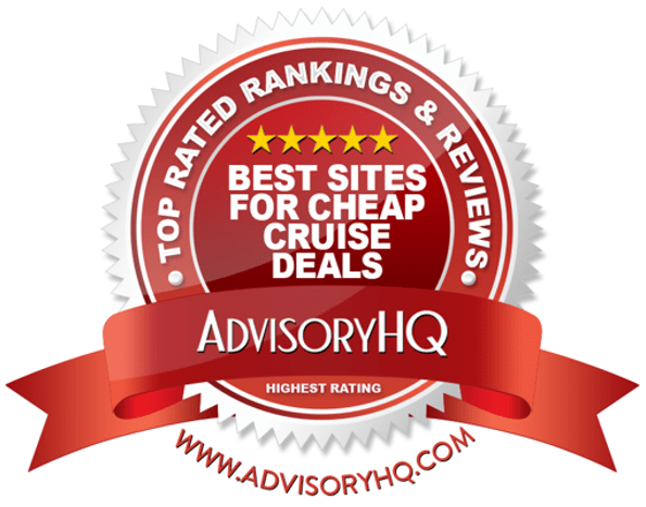 Best Sites For Cheap Cruise Deals Red Award Emblem