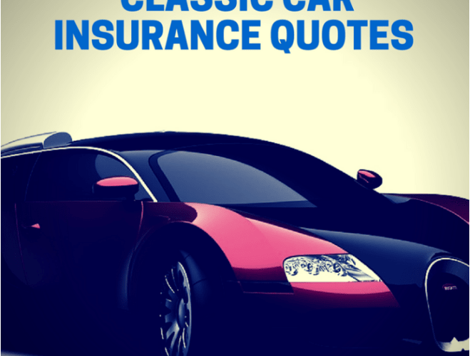 Classic Car Insurance Quote