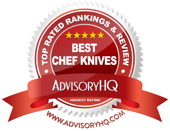Best Chef Knives Red Award Emblem