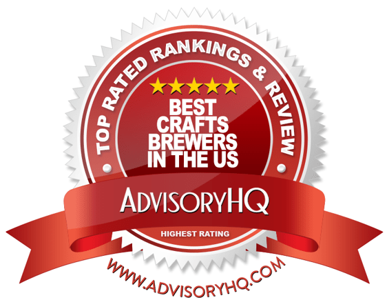 Best Craft Brewers in the U.S. Red Award Emblem