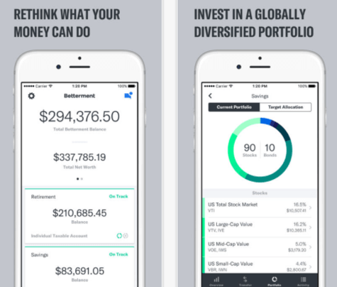 Betterment best investment apps for beginners
