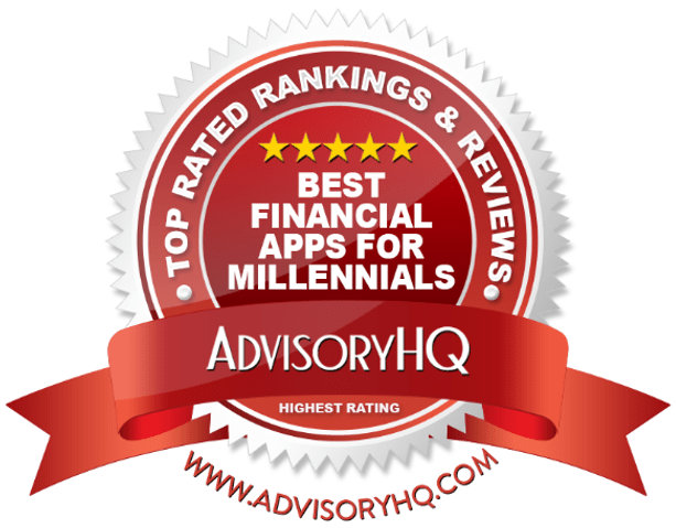 best financial apps for millenials red award emblem