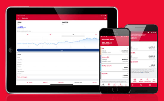 mobile app for best online stock broker uk